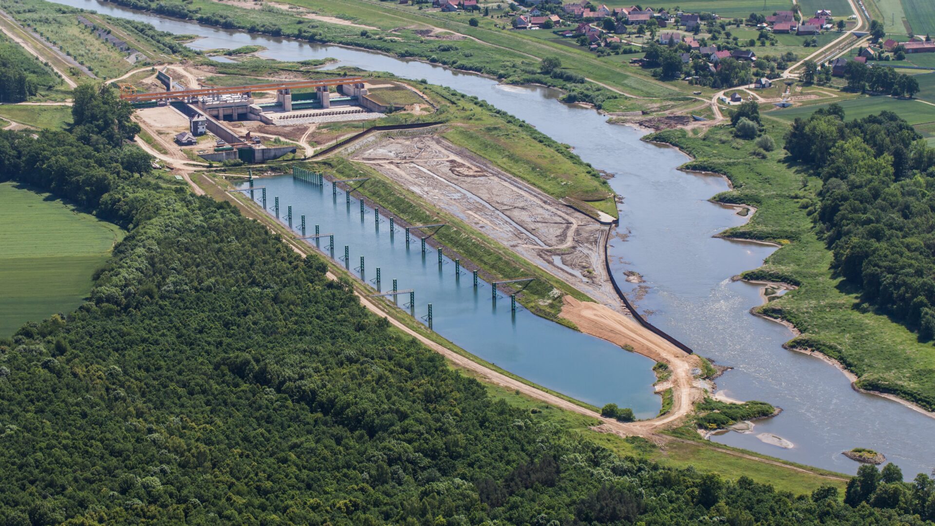 Panorama miasta Brzeg Dolny