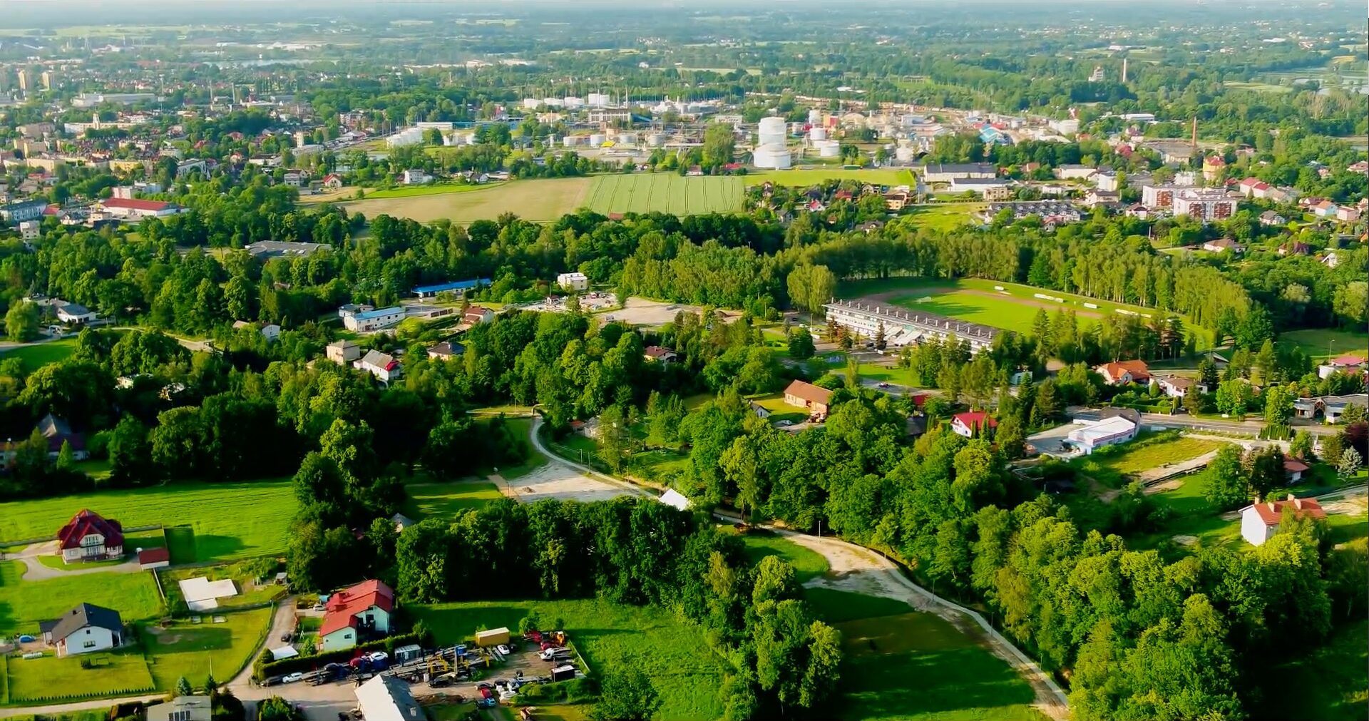 Panorama miasta Czechowice-Dziedzice