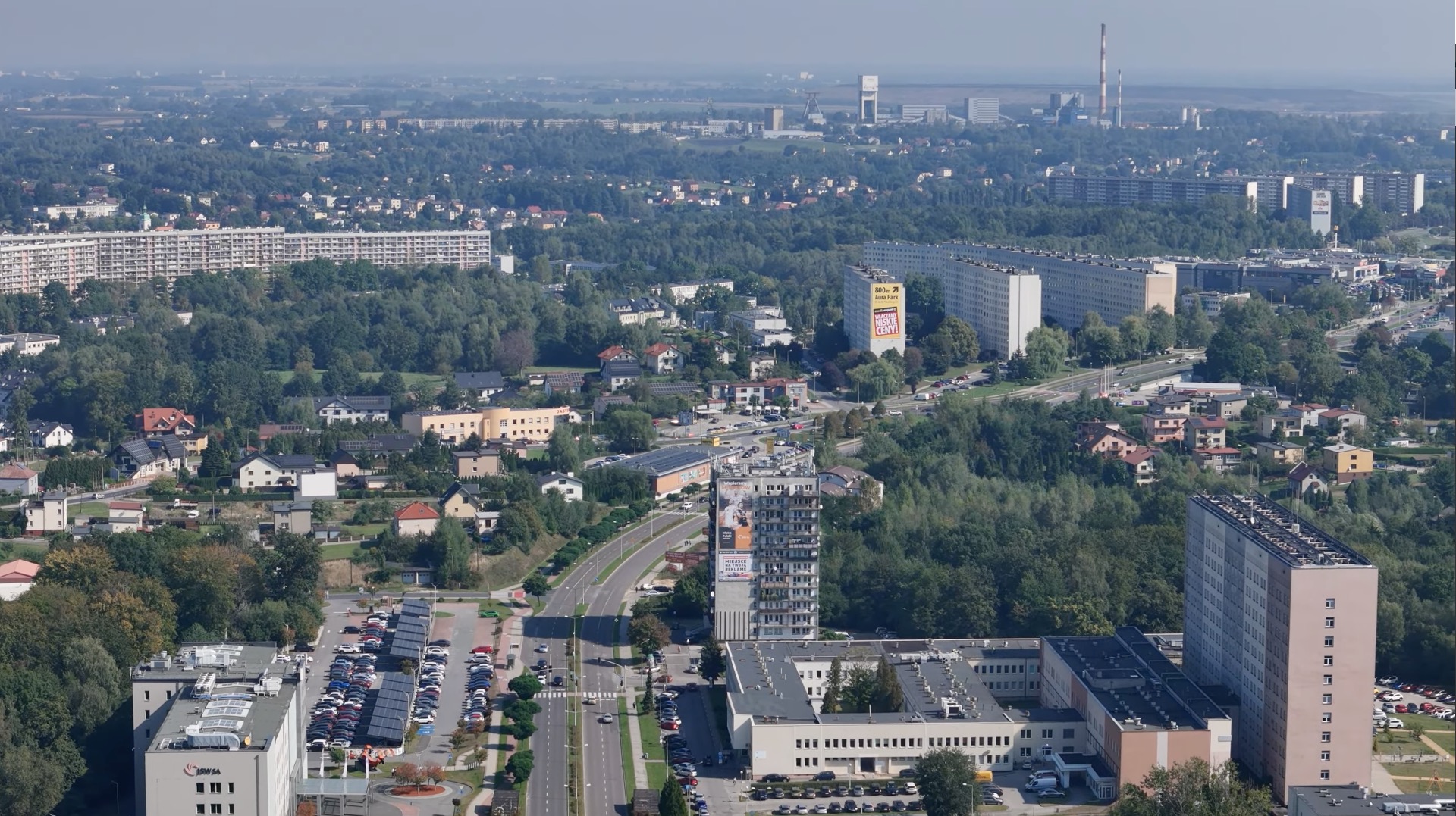 Panorama miasta Jastrzębie-Zdrój