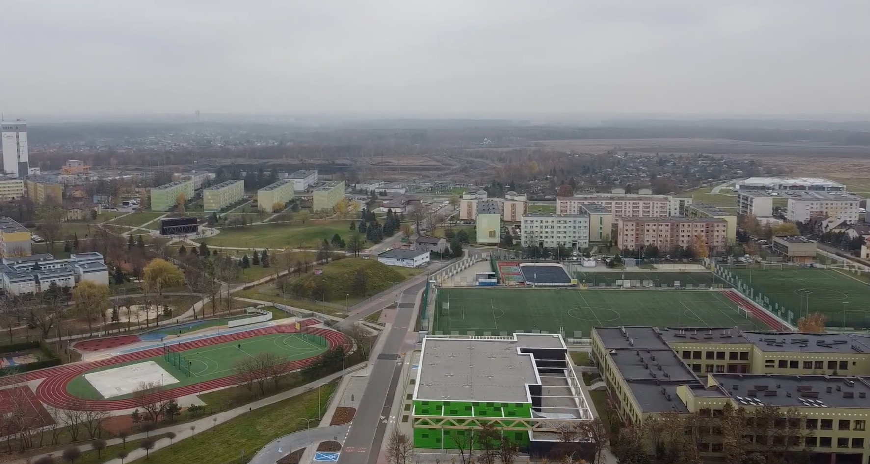 Panorama miasta Knurów