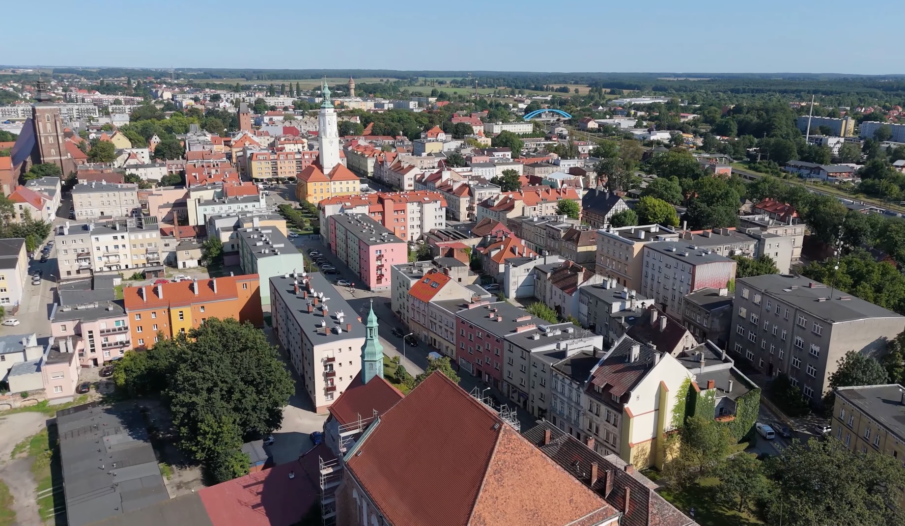 Panorama miasta Namysłów