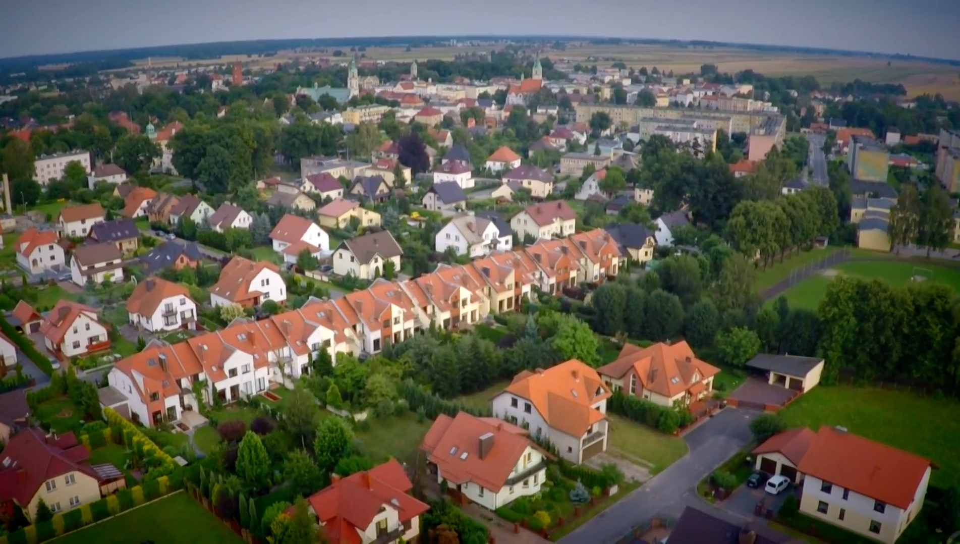 Panorama miasta Olesno
