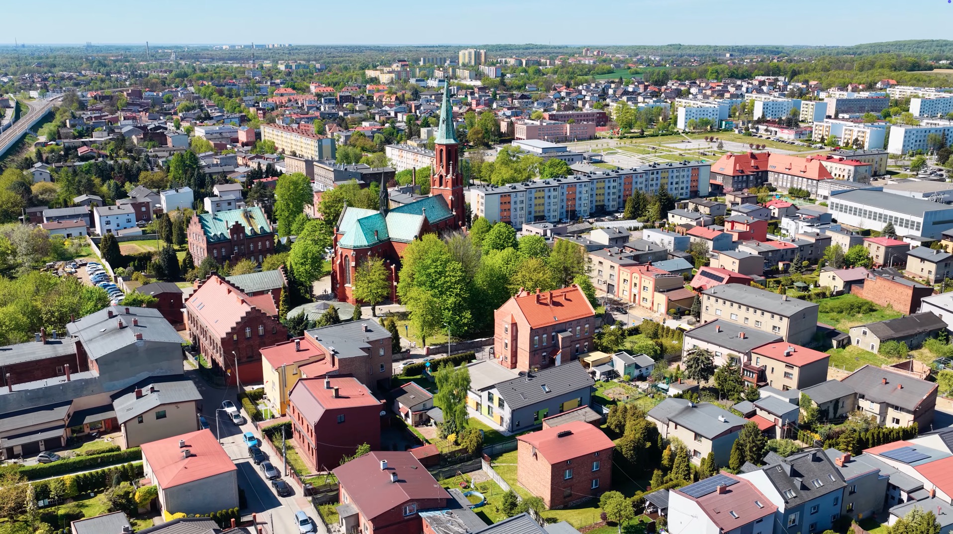 Panorama miasta Radzionków