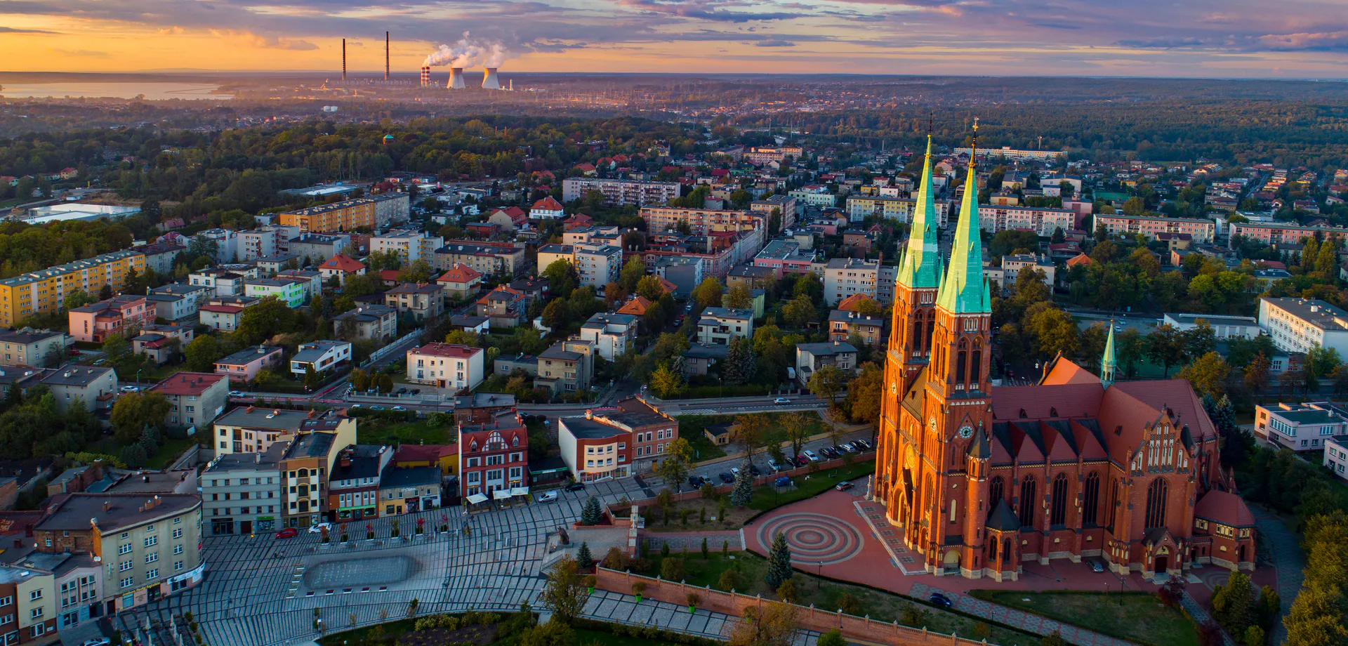 Panorama miasta Rybnik