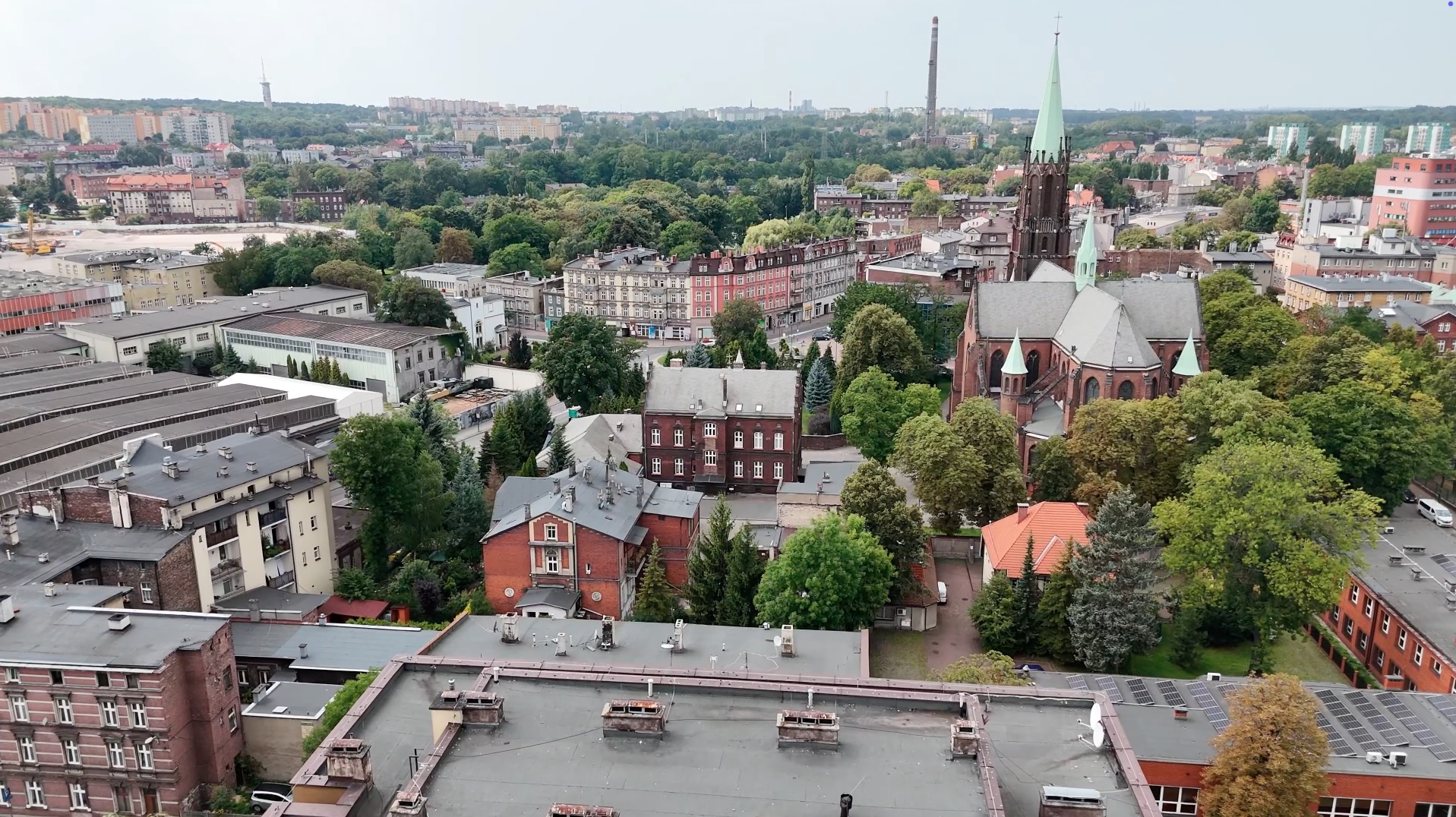 Panorama miasta Siemianowice Śląskie