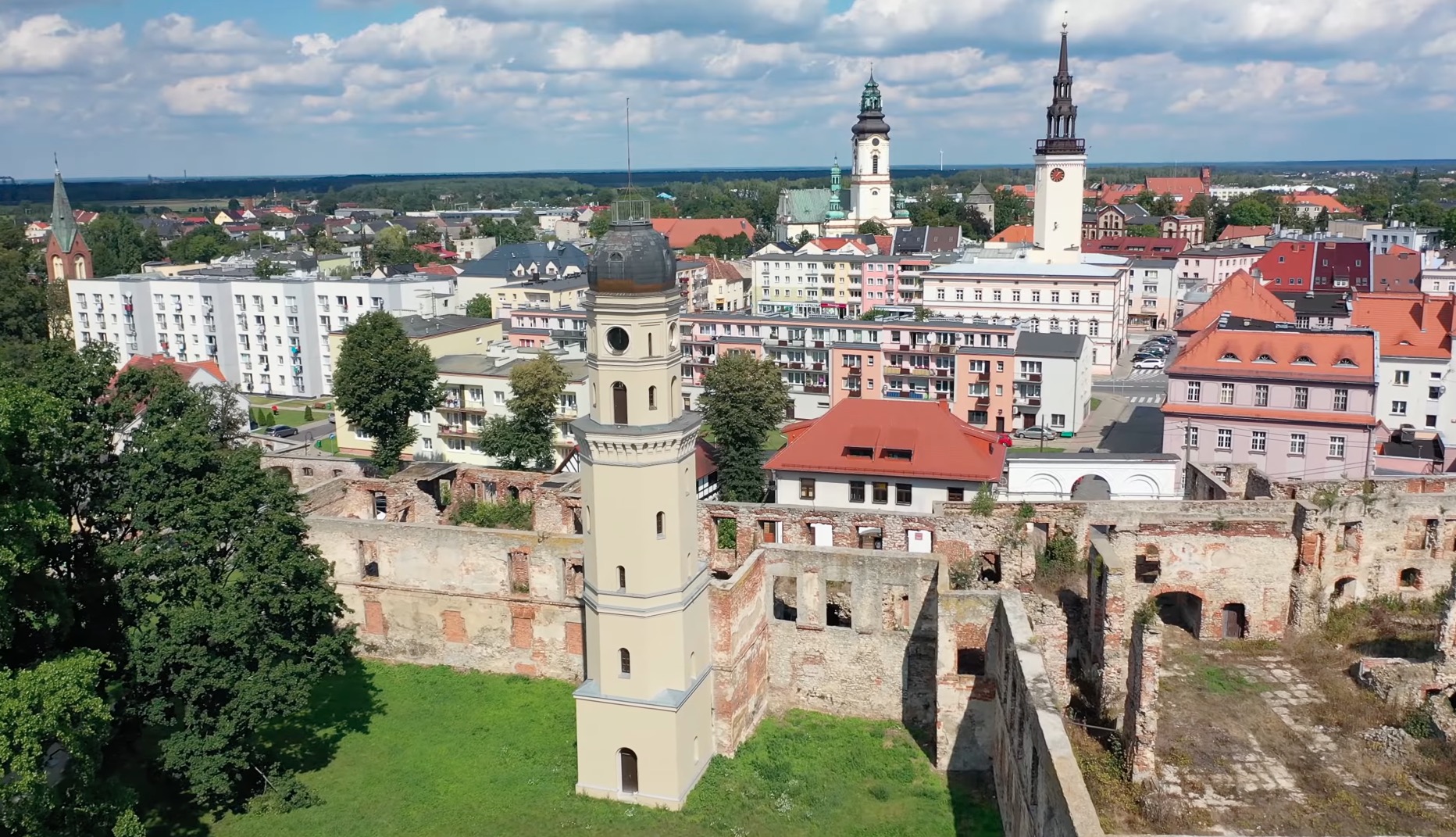 Panorama miasta Strzelce Opolskie