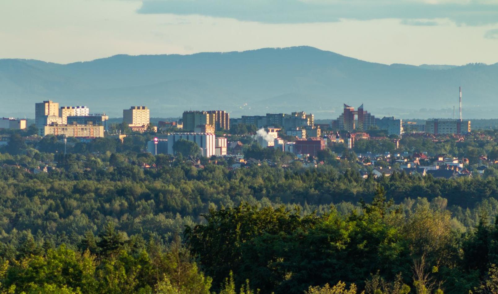 Panorama miasta Tychy